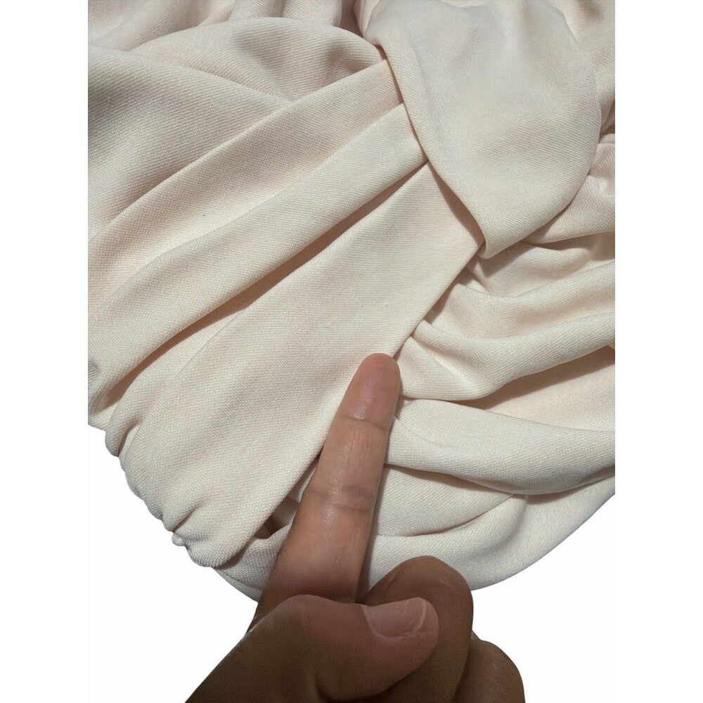 Acler US 8 Blush Draped Maxi Dress Long Sleeve‎ Formal Wedding Guess Minimalist - Picture 4 of 7